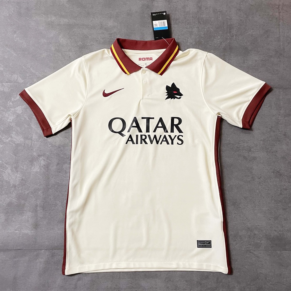 Jersey Bola Grade Ori As Roma Away 2020 2021- Grade Ori