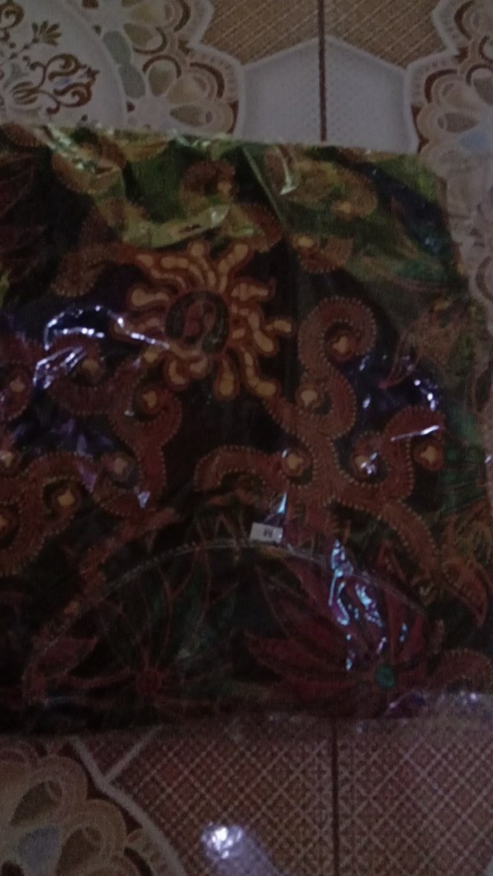 Pasangan Baju Batik Keluarga Kemeja Batik Motik Sekar Sogan
