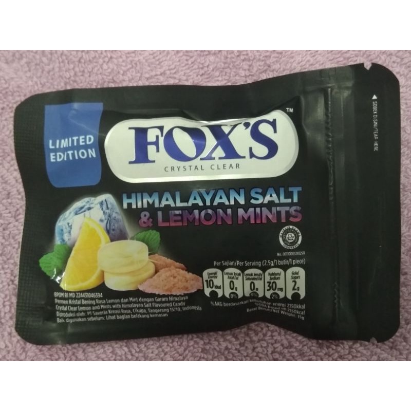 

Fox's limited edition salt himalayan