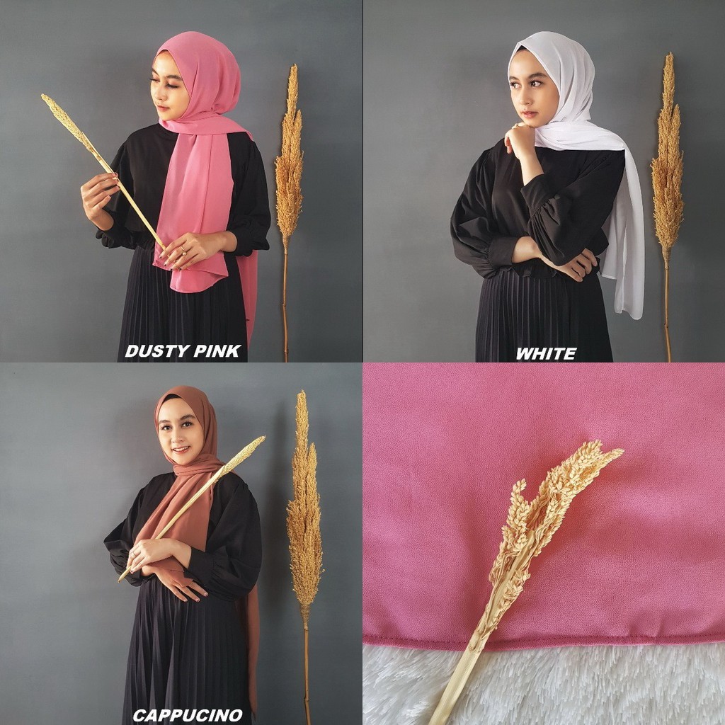 Hijab Pashmina Ceruty Babydoll