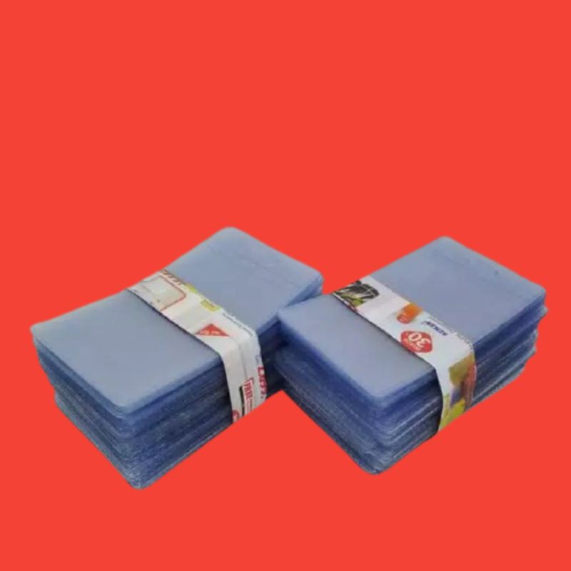 

Tempat Emoney Wadah Etoll Plastik ID Card Bening Cover Pelindung KTP