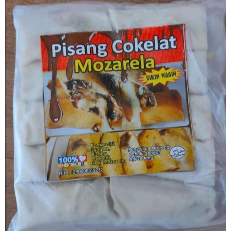 

pisang coklat mozarela isi 10