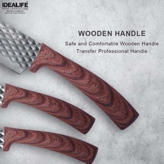

Professional Knife Set - Perlengkapan Pisau Dapur Idealife Il163 Adriabilla