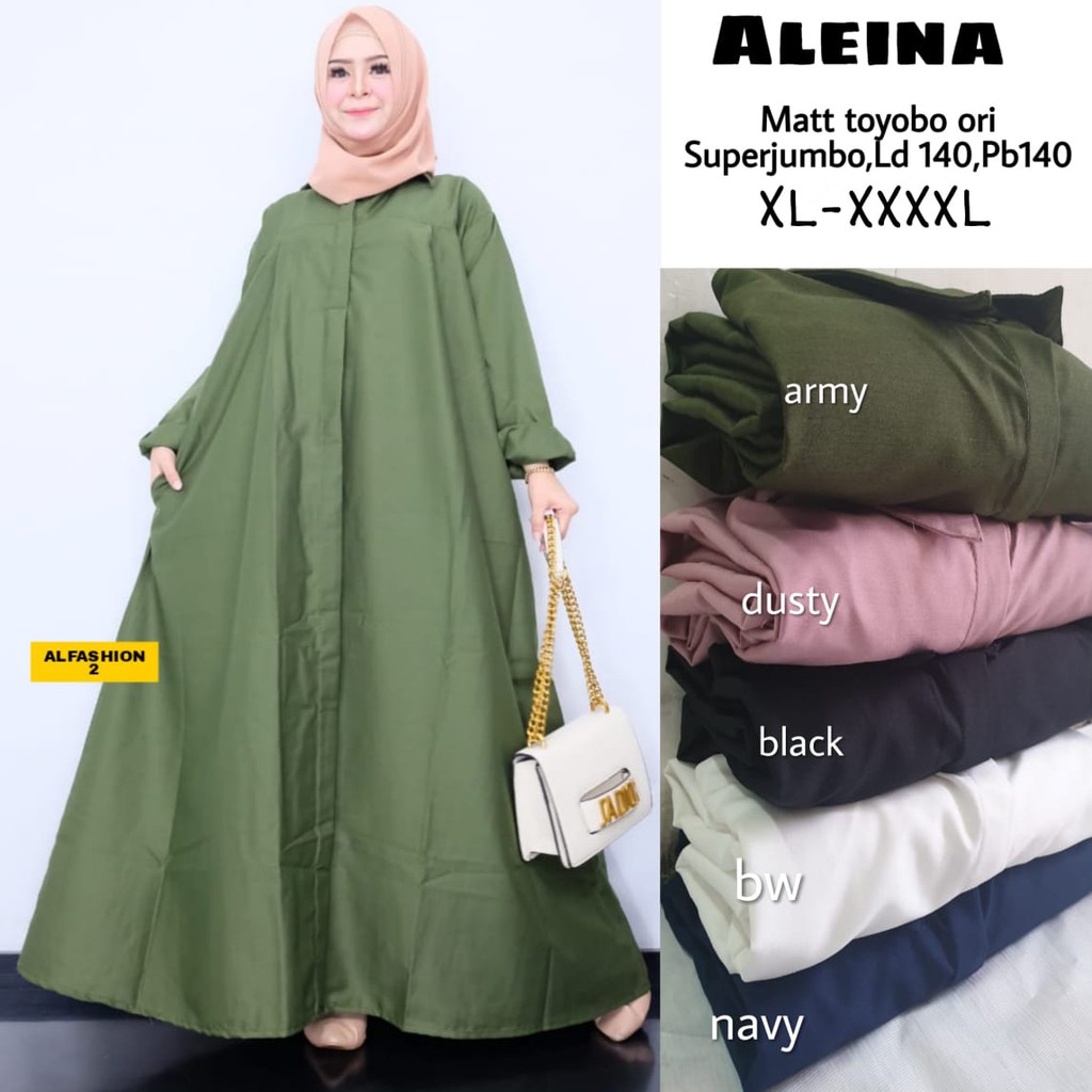 Baju GAMIS XXXXL LD 140 JUMBO Super PB 140 TOYOBO - BADAN GEMUK IBU