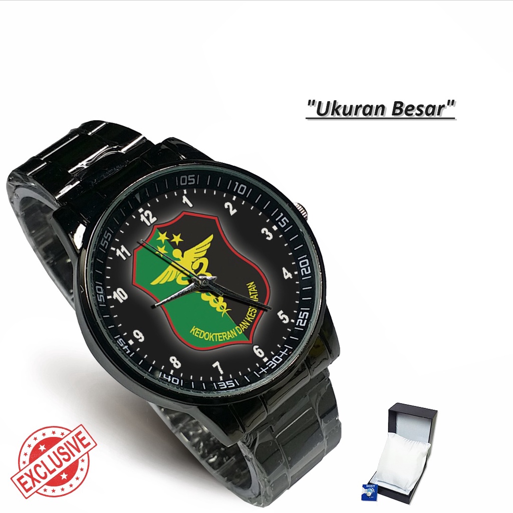 Jam Tangan Rantai Couple R.S BHAYANGKARA (Keren)