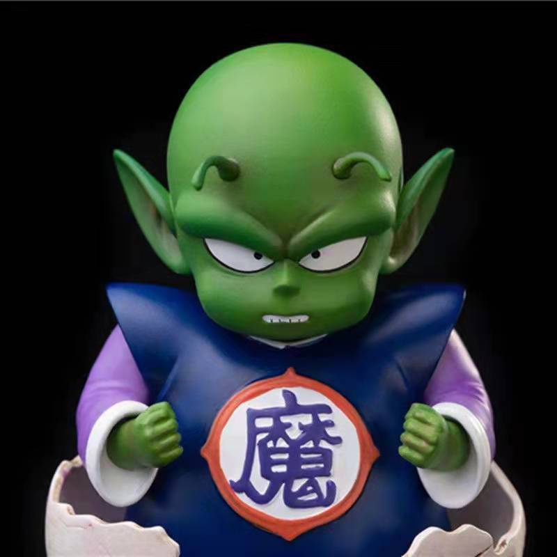 Action Figure DRAGON BALL Q Ukuran 6.5cm Mainan Action Figure Young Piccolo Baby Broken Egg Mini Devil Bahan PVC