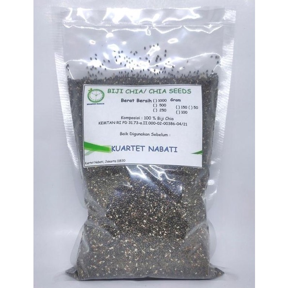 

2 Kg Organic Black Chia Seeds / Organic Chia Seeds Mexico - USDA ---Terbaru---