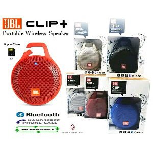 Promo Speaker bluetooth JBL Clip Plus   JBL Speaker like New Berkualitas