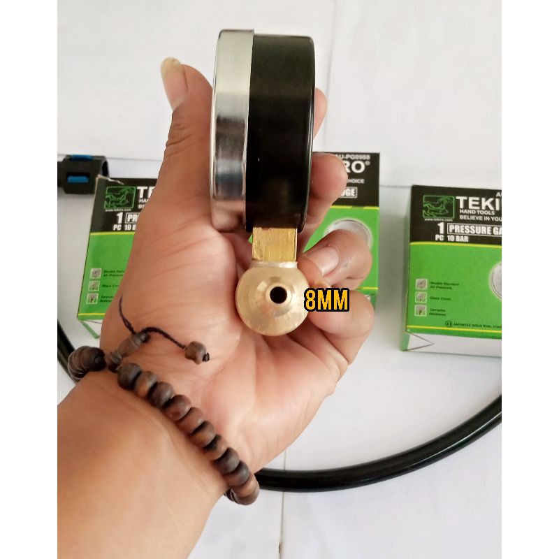 alat ukur fulpump presure gauge universal alat ukur tekanan bahan bakar semua motor