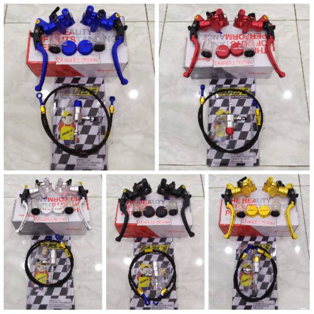 MASTER REM BREMBO MODEL RCB PLUS HIDROLIK KOPLING NINJA 250-NINJA 150-NINJA R-NINJA RR