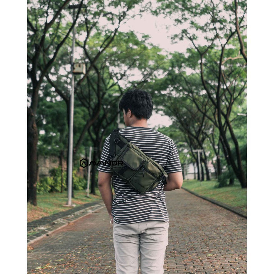 Promo  AVANDR SDX Shoulderbag Tas Punggung Multifungsi Banyak Kantong  hanya di shopee