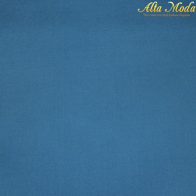 Katun Toyobo Polos Biru - Sapphire Blue Alta Moda
