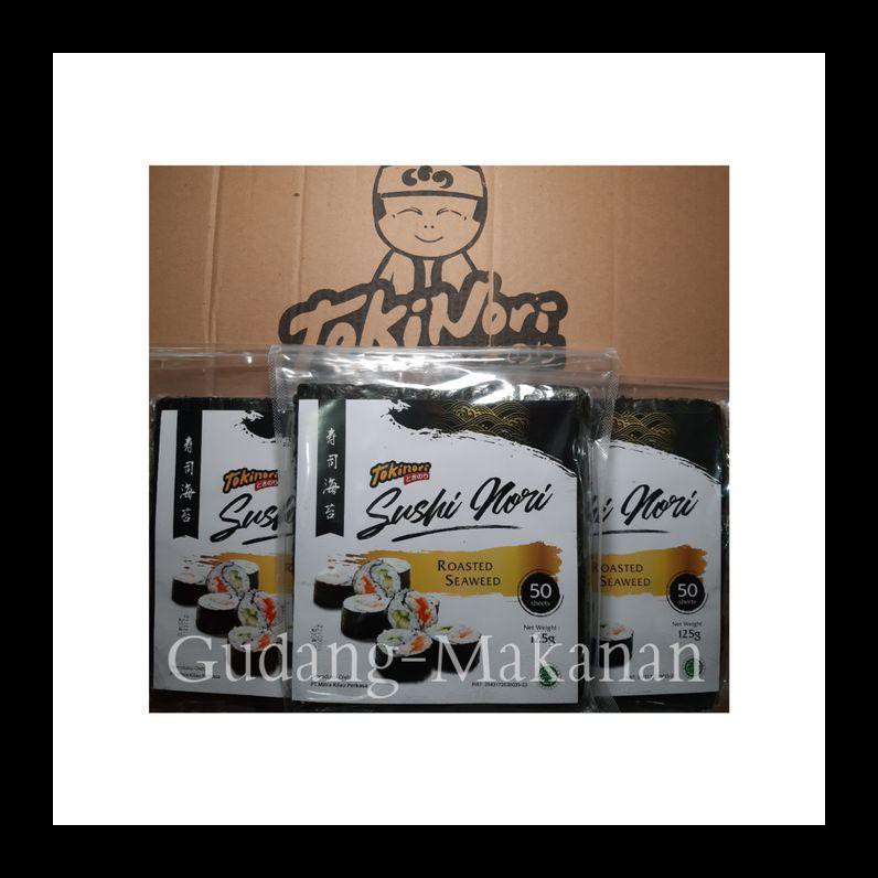 

READY! TOKINORI 50 SHEETS / SUSHI NORI HALAL PALING MURAH