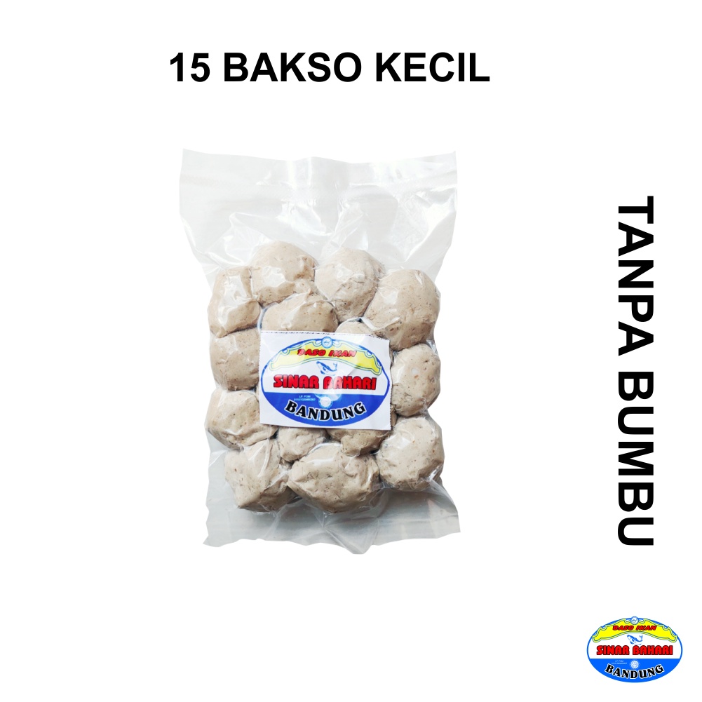 BAKSO / BASO IKAN SINAR BAHARI BANDUNG 15 Bakso Ikan Kecil