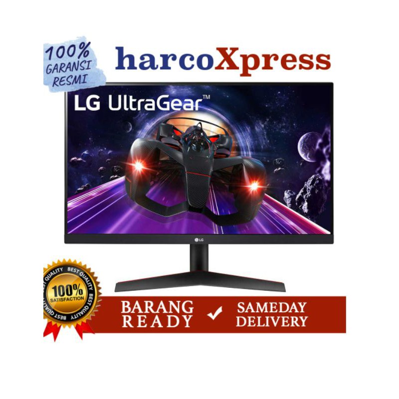 Monitor Led LG 24GN60r 144hz IPS HDR10 1ms Freesync fhd hdmi dp | 24gn600-b 24gn600 | 24gn60r-b