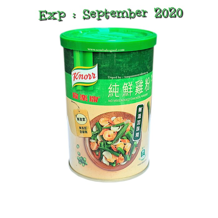 

Knorr No Msg Chicken Powder 273Gr