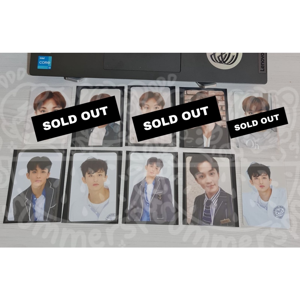 READY STOCK OFFICIAL PHOTOCARD MARK NCT DREAM SHOW - WGU MARK