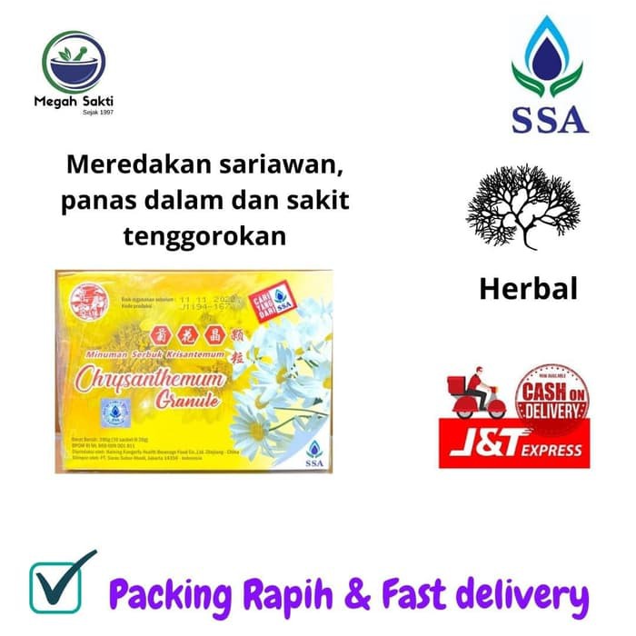 

Promo Teh Bunga Crysanthemum Granule Importir Saras Subur Abadi