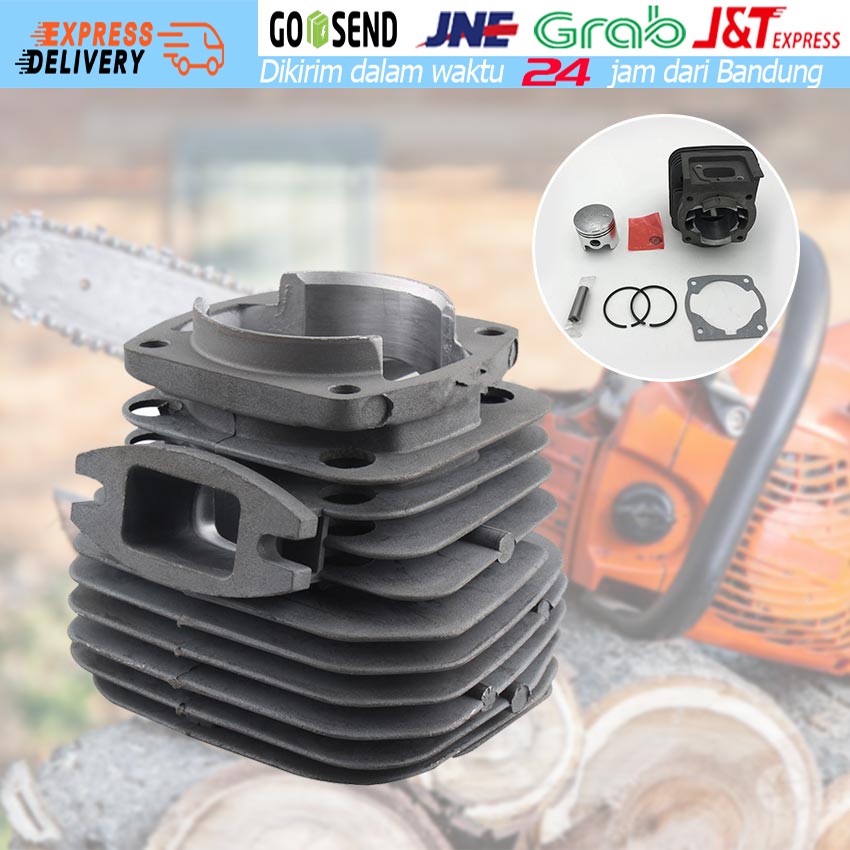 Chainsaw Cylinder Cylinder Block Boringan Assy Cylinder Blok Chainsaw Cylinder blok boringan Komplit