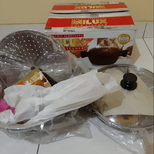 Milux Gold Steamer