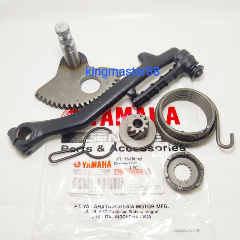 selahan mio Sporty sepaket kampak per selah gigi pinion kecil engkolan mio Sporty 1 set as selah mio