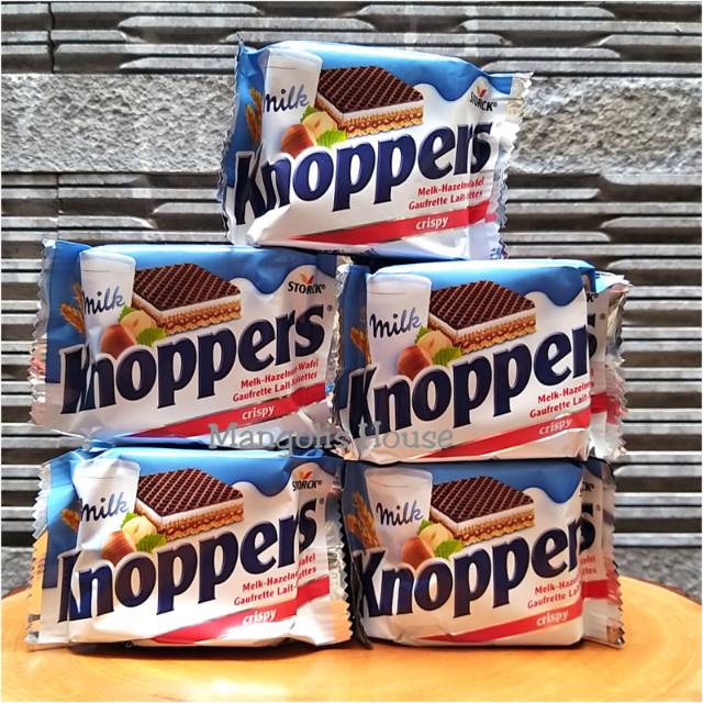 

Knoppers Wafer 25gr (ED 01.07.2025)