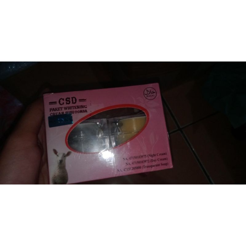 

CSD - CREAM SUSU DOMBA BPOM 100% ASLI