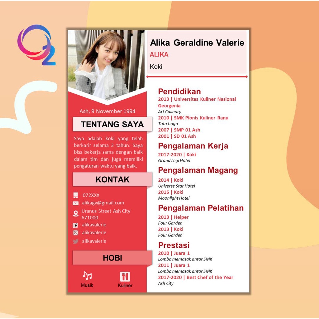 Jual CV Dan Lamaran Kerja | Shopee Indonesia