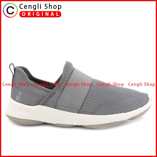 SEPATU SNEAKER WANITA HUSH PUPPIES ORIGINAL CASUAL BRANDED GREY HW91