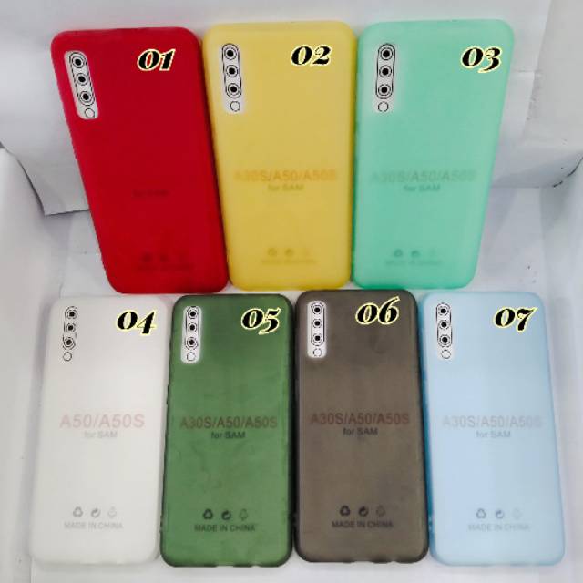 case casing  softcase silikin warna warni Iphone Vivo samsung Xiaomi