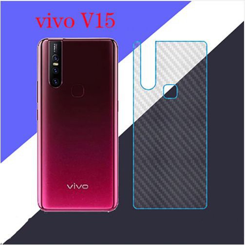 SKIN CARBON VIVO V15 - ANTI GORES BELAKANG VIVO V15 BIASA - BC