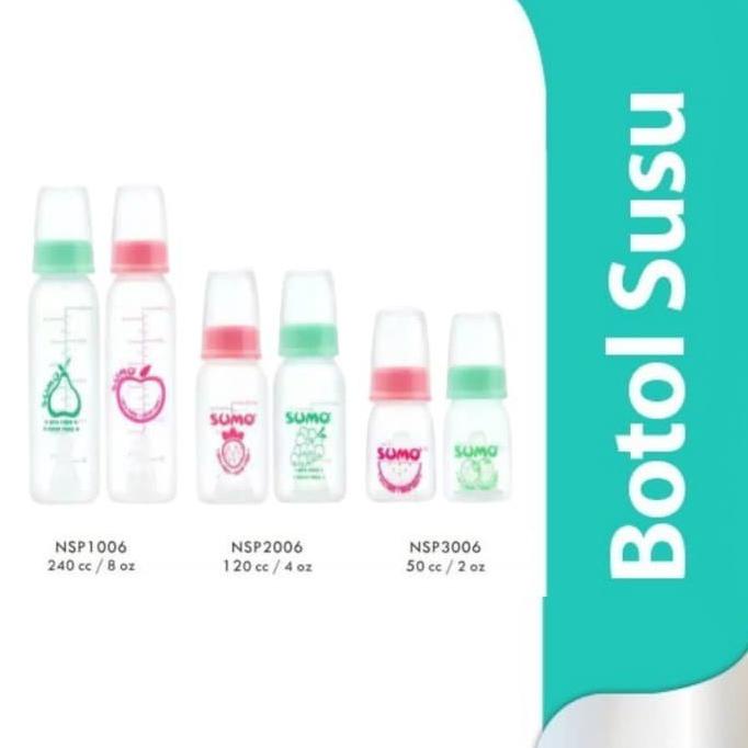 Ninio Sumo Round Bottle 120ml dan 240ml || 150ml dan 250ml  Botol Dot Bayi Ninio TERMURAH