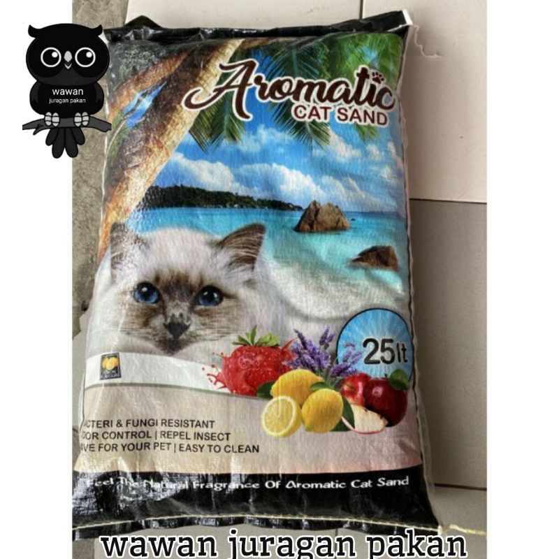 PASIR KUCING AROMATIC, PASIR WANGI GUMPAL