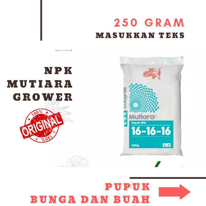 pupuk daun NPK mutiara
