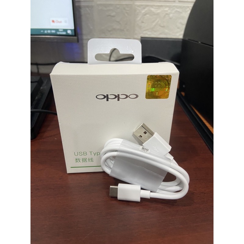 KABEL DATA OPPO FAST CHARGING TYPE C &amp; MICRO USB ORIGINAL 100%