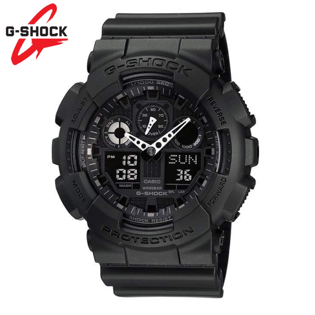 CASIO GSHOCK GA-100 FULLSET WATER RESISTANT