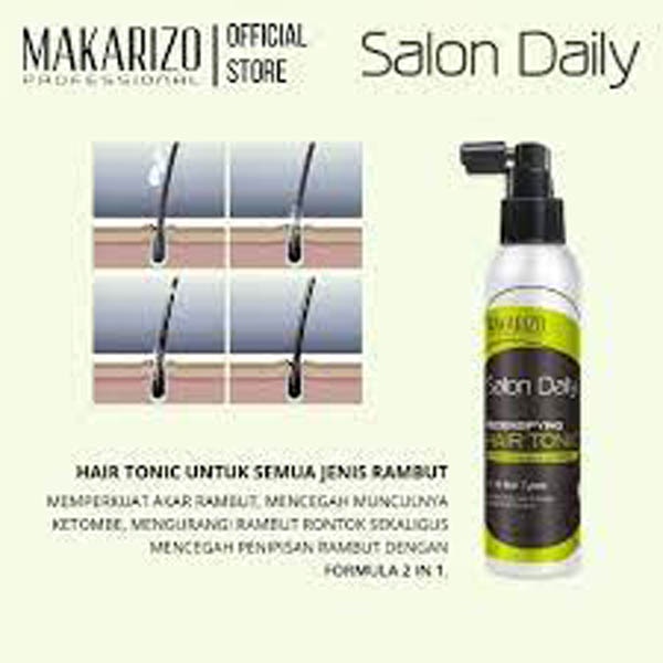 Makarizo Professional Salon Daily Redensifying Hair Tonic Spray Bottle 150 mL_Cerianti