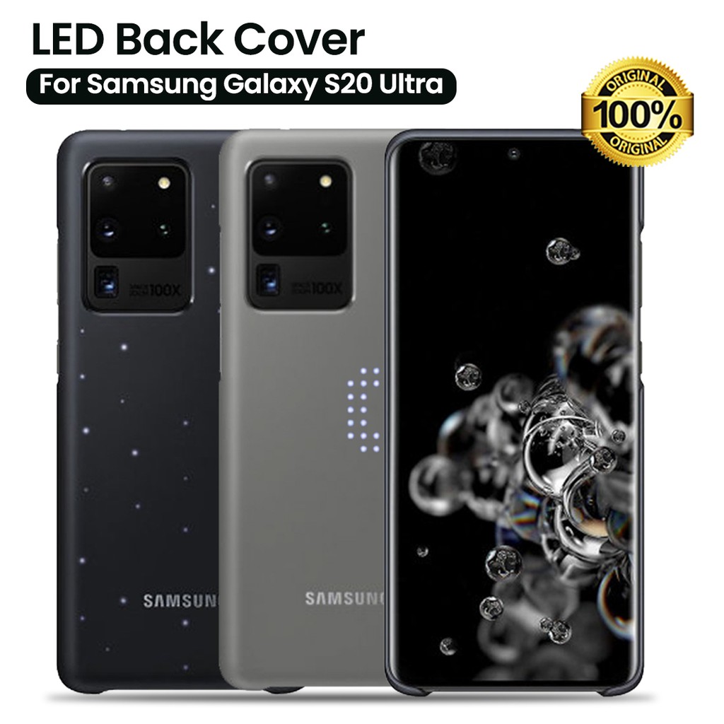 Samsung Led Cover Galaxy S20 Ultra - Original | Shopee