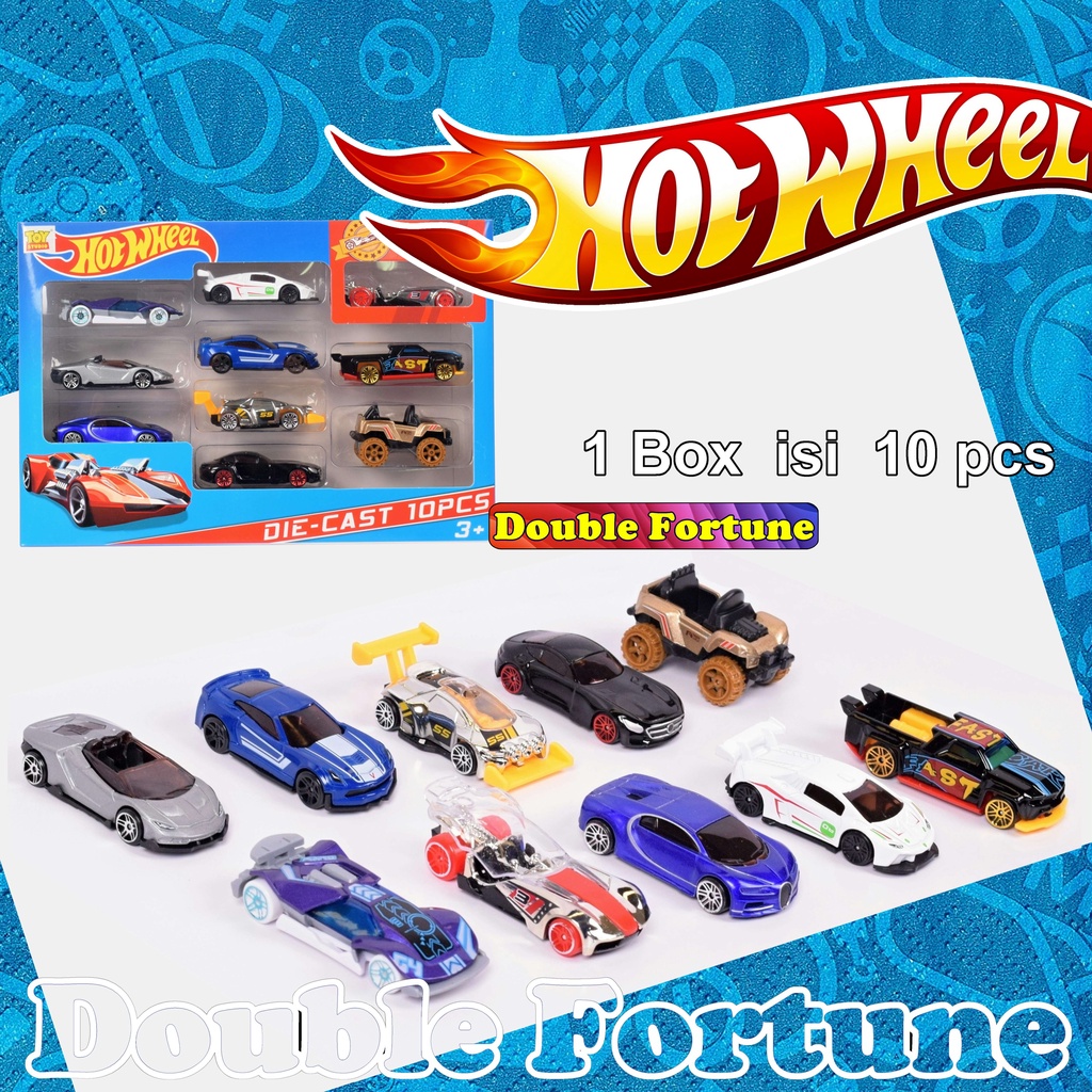 Mobilan 10 Pcs Mainan Anak DIE CAST METAL DIE CAST KOLEKSI