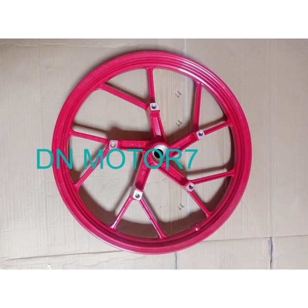 Velg Depan Suzuki Satria Fu Original Merah Velg pelk pelek Satria Fu bagian depan Merah Asli Ori