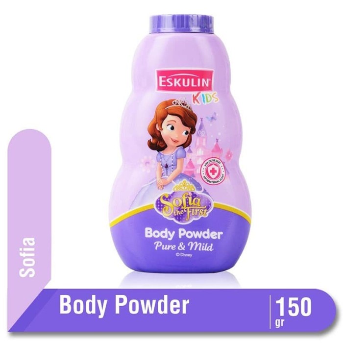 Eskulin Kids Baby Powder Sofia The First Bedak Anak150 gr