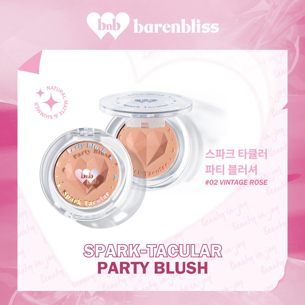 BNB barenbliss Spark-Tacular Party Blush 02 Vintage Rose