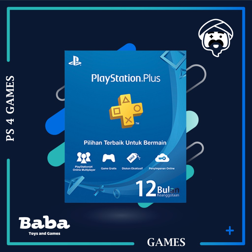 playstation plus 12 month membership deal