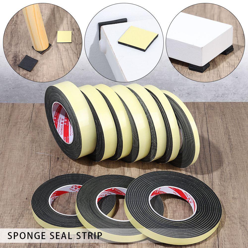 Suyo 1pc Strip Seal Karet Insulasi Kedap Suara Anti Air Untuk Jendela / Pintu Kamar Mandi / Dapur