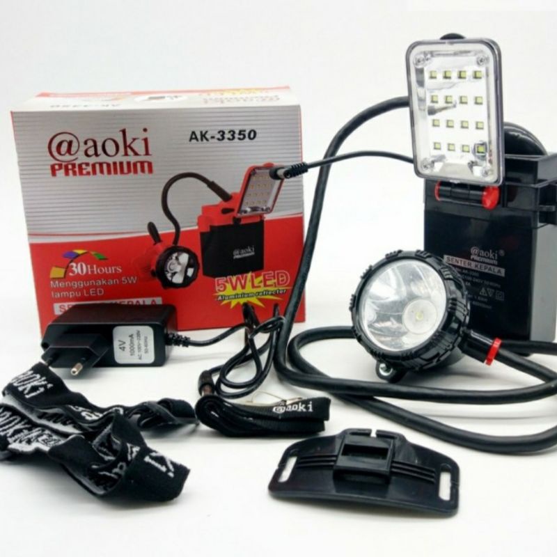 Senter Kepala Aki Aoki AK-3350