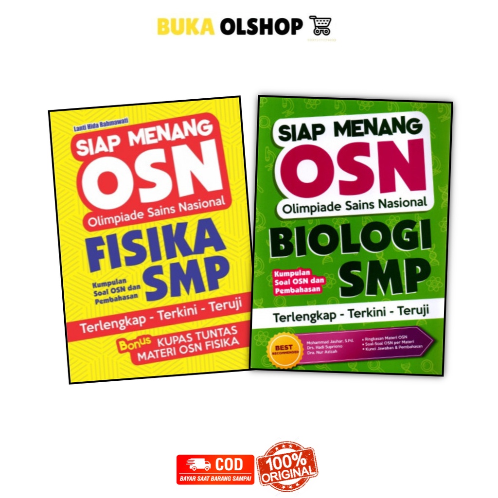 Siap Menang Osn Fisika SMP Osn Biologi SMP Buku Olimpiade Fisika Biologi SMP