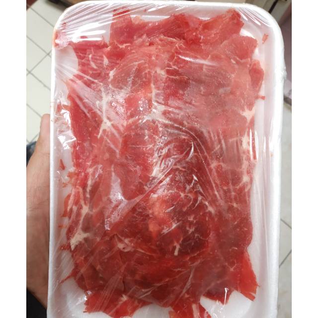 

Striploin / Sukiyaki Beef / Beef Slice Less Fat 500gr
