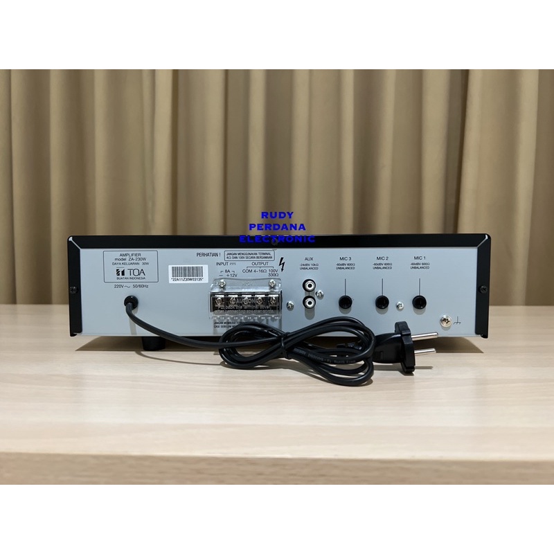 MIXER AMPLIFIER 30W 30 WATT TOA ZA-230W ORIGINAL ORI GARANSI