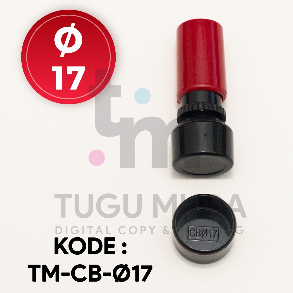 

Gagang Stempel Flash BULAT/LINGKARAN D17 (∅17mm) - TM-CB-DIAMETER 17- D 17