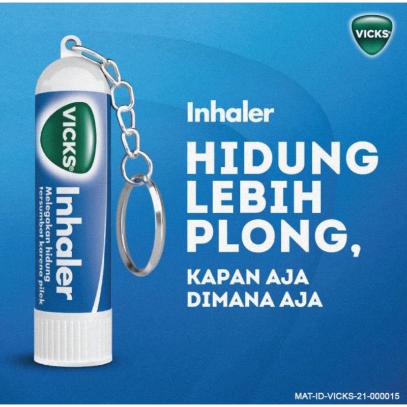 Vicks Balsem Inhaler With Keychain 0.5 ml